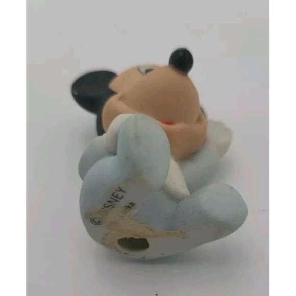 2-Vintage Disney Baby Minnie And Mickey Mouse in Pink Ornament Sri Lanka 2" - Picture 14 of 14